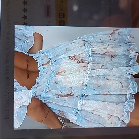 Back Out Romantic Mini Dress - Picture 2 of 13